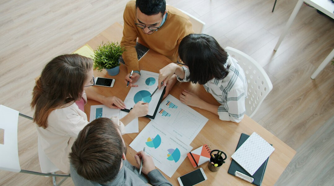 diverse business team